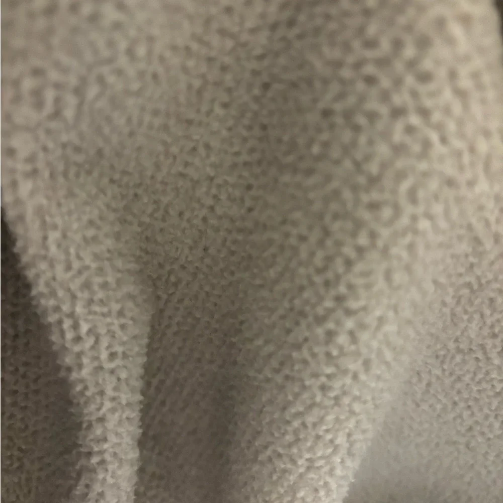 The north face white gray texture cap rock fleece size XL